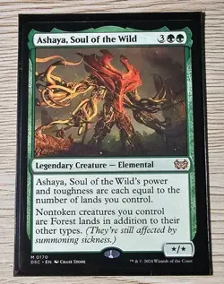 Ashaya, Soul of the Wild Commander: Duskmourn: House of Horror Regular - Image 1
