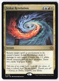 Jeskai Revelation M Tarkir: Dragonstorm 196 NM - Image 1