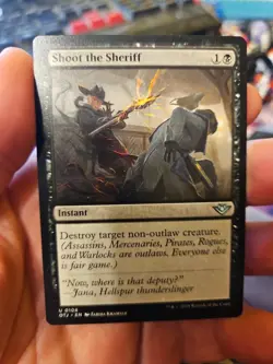 MTG - Outlaws of Thunder Junction - Shoot the Sheriff - NM - NF - Image 1