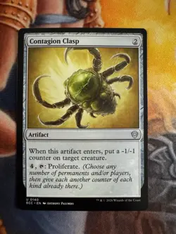 Contagion Clasp - Commander: Lorwyn Eclipsed MTG - BC - Image 1