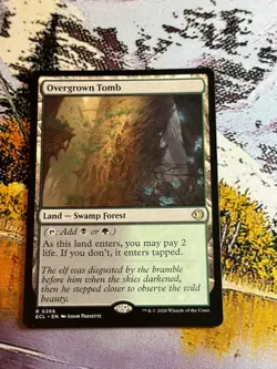 Overgrown Tomb - MTG ECL Lorwyn Eclipsed - NM/MINT - Image 1