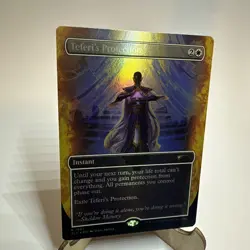 Teferi's Protection (1691) (Rainbow Foil) Secret Lair Drop Foil - Image 1