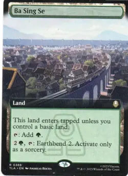 MTG: Avatar: The Last Airbender: Extended Art Ba Sing Se: LP Condition - Image 1
