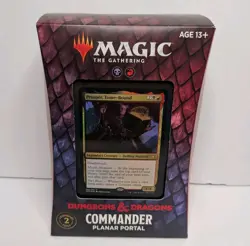 NEW SEALED MTG Commander Deck - Dungeons and Dragons Planar Portal 630509982677 - Image 1