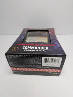 NEW SEALED MTG Commander Deck - Dungeons and Dragons Planar Portal 630509982677 - Image 3