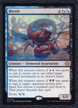 Deceit #0212 - MTG: Lorwyn Eclipsed - Mythic Rare - NM - Image 1