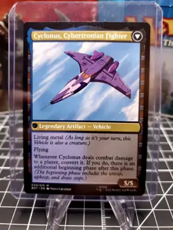 MTG Magic the Gathering Cyclonus, the Saboteur (9/60) Transformers NM - Image 2