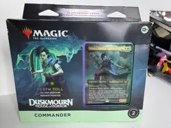 NEW Magic: The Gathering Duskmourn: Death Toll Commander Deck - Sealed - Image 1