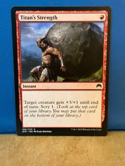 Titan's Strength - Magic the Gathering - Image 1