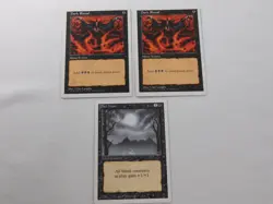 Bad Moon & Dark Ritual x2 Revised 5th Edition Magic the Gathering TCG Mtg - Image 2