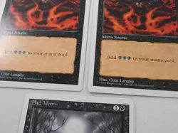 Bad Moon & Dark Ritual x2 Revised 5th Edition Magic the Gathering TCG Mtg - Image 4