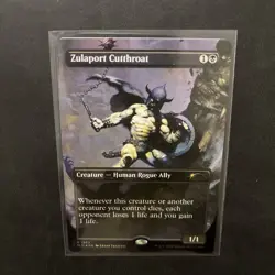 Zulaport Cutthroat, Frank Frazetta Secret Lair, Borderless Art, MTG NM - Image 3