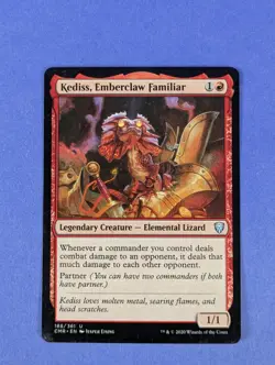 MTG Magic: Commander Legends: Kediss, Emberclaw Familiar #188/361 Uncommon - LP - Image 1