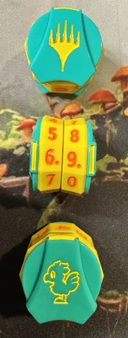 Final Fantasy Chocobo Bundle Special Click Wheel Life Counter - Image 1