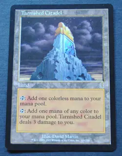 Tarnished Citadel - Odyssey - MTG Magic the Gathering Vintage - NM - Image 1