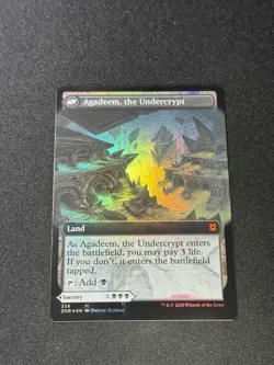 Agadeem's Awakening (Extended Art) Foil MTG Zendikar Rising ZNR NM Unplayed #336 - Image 2