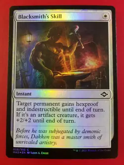 1x Blacksmith's Skill | FOIL | Modern Horizons 2 | MTG Magic Cards - Image 1