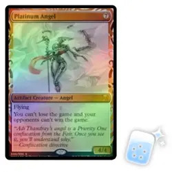 FOIL PLATINUM ANGEL Masterpiece Series: Kaladesh Inventions Magic MTG MINT CARD - Image 1