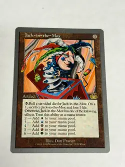 MTG English Jack-in-the-Mox NM Normal Unglued Free Shipping! - Image 1