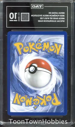 TAG 10 Pokemon - Mega Latias ex 181/132 - Mega Evolution Base Set - Image 2