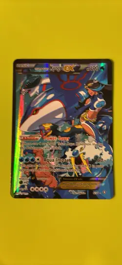 Pokemon TCG Team Aqua's Kyogre EX Double Crisis 6/34 LP Condition - Image 1