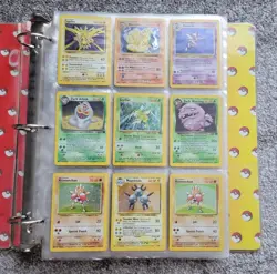 Pokemon Collection Binder 1st Edition HUGE LOT Base Set, Jungle, Fossil, Rocket - Image 2