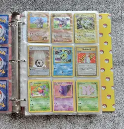 Pokemon Collection Binder 1st Edition HUGE LOT Base Set, Jungle, Fossil, Rocket - Image 4