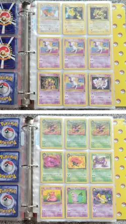 Pokemon Collection Binder 1st Edition HUGE LOT Base Set, Jungle, Fossil, Rocket - Image 5