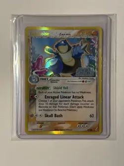 Blastoise Delta Species 2/100 Crystal Guardians Reverse Holo Rare Pokemon TCG MP - Image 1