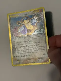Blastoise Delta Species 2/100 Crystal Guardians Reverse Holo Rare Pokemon TCG MP - Image 3