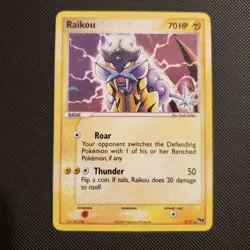 Pokemon TCG Raikou POP Series 2 Holo 3/17 - Image 1