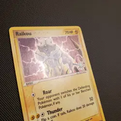 Pokemon TCG Raikou POP Series 2 Holo 3/17 - Image 3