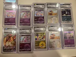 Pokemon Gem Pack Vol.2 Eeveelutions Lot 11 CGC graded - Image 1