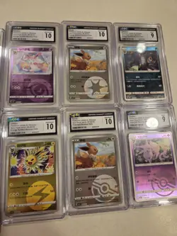 Pokemon Gem Pack Vol.2 Eeveelutions Lot 11 CGC graded - Image 4