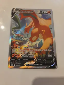 Charizard V (Alternate Full Art) 154/172 SWSH Brilliant Stars 2022 Pokemon - Image 1