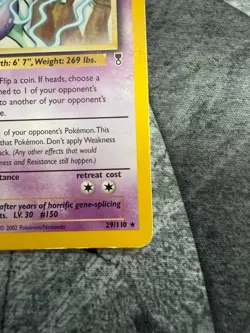 Pokemon TCG Mewtwo Legendary Collection 29/110 Regular Rare, LP Condition - Image 2