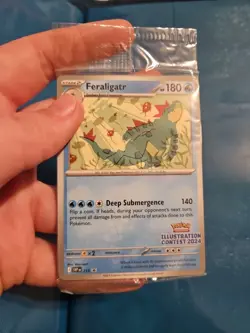 Pokemon TCG: SVP213, SVP214 & SVP215 - Illustration Contest 2024 Promos - Sealed - Image 1