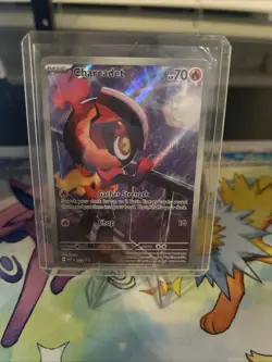 Pokemon TCG Charcadet Phantasmal Flames 22 Holo Rare Promo - Image 1