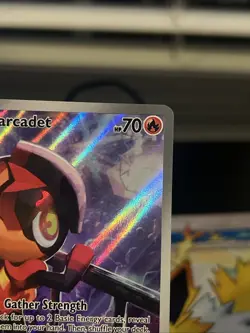 Pokemon TCG Charcadet Phantasmal Flames 22 Holo Rare Promo - Image 4