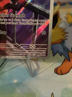 Pokemon TCG Charcadet Phantasmal Flames 22 Holo Rare Promo - Image 5