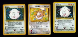 Pokemon TCG WOTC Vintage CHANSEY Lot Base Set/2/JP Gym Challenge - Image 1