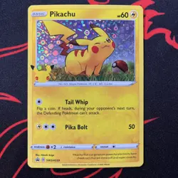 Pokemon TCG Pikachu SWSH039 General Mills Black Star Promo NM - Image 1