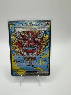 Pokemon TCG Hearthflame Mask Ogerpon ex 148/131 PRISMATIC Holo NM *PRINT DOT* - Image 1