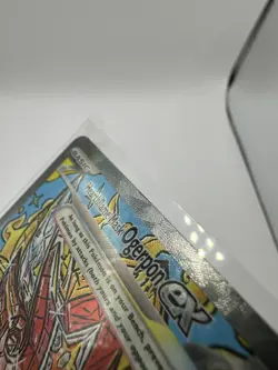 Pokemon TCG Hearthflame Mask Ogerpon ex 148/131 PRISMATIC Holo NM *PRINT DOT* - Image 3