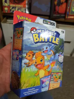 My First Battle 2023 Deck Lot Pikachu Bulbasaur Charmander Squirtle Token Cards - Image 2