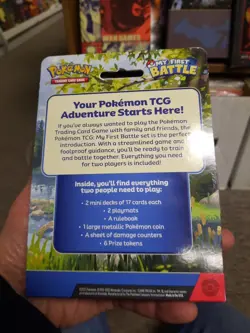 My First Battle 2023 Deck Lot Pikachu Bulbasaur Charmander Squirtle Token Cards - Image 5