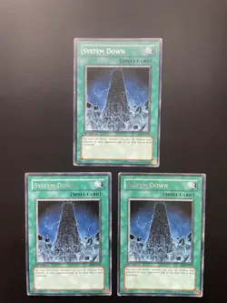 Yugioh System Down CRV-EN041 1st Edition Rare HP X3 - Image 1