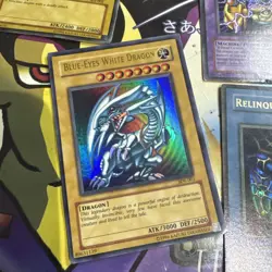 Yugioh Binder With Blue Eyes White Dragon Red Eyes Black And Many Various TCG - Image 2