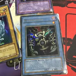 Yugioh Binder With Blue Eyes White Dragon Red Eyes Black And Many Various TCG - Image 3