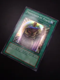 YUGIOH 2002 | MESSENGER OF PEACE | MRL-102 | NM | NA OLD MISPRINT (FOILSHIFT) - Image 3